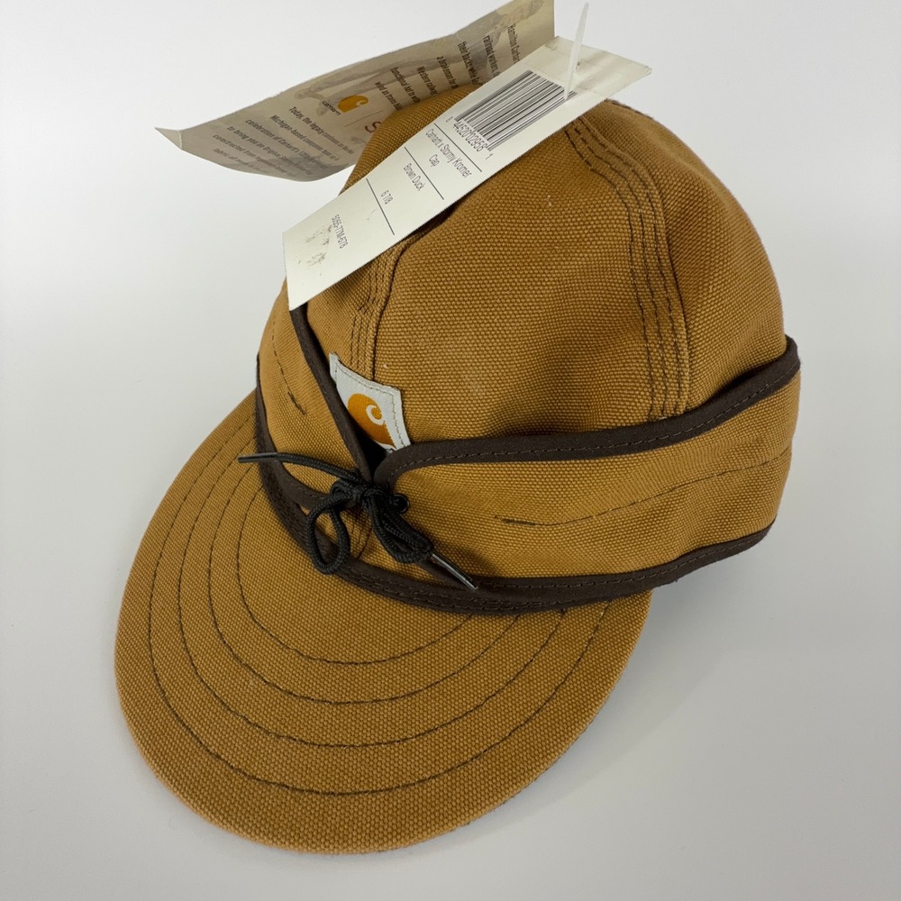 Carhartt x Stormy Kromer 125th Anniversary Cap Brown Hat Size 6‎ 7/8 NWT